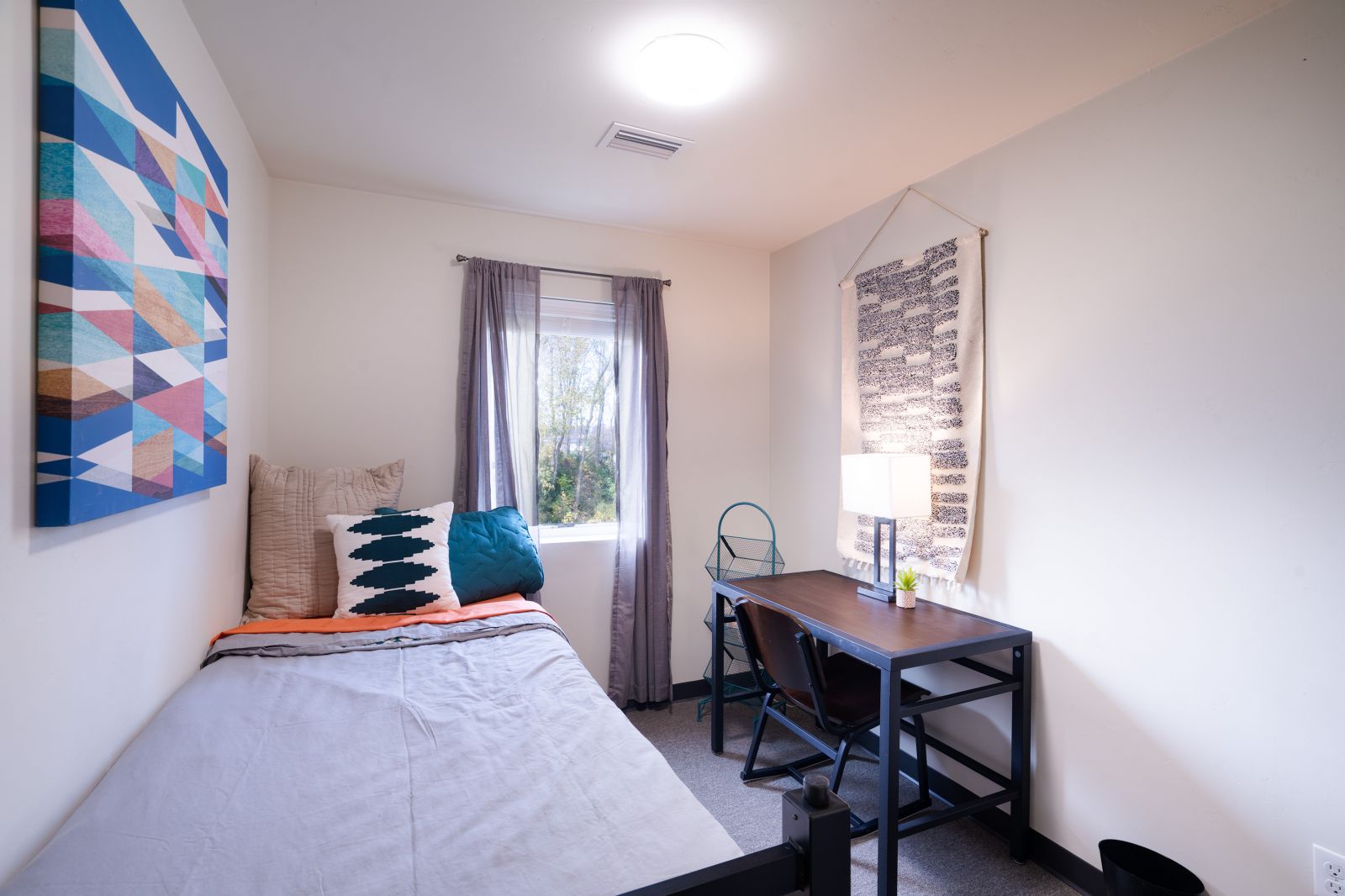 bedroom with desk